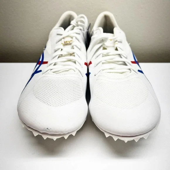 NEW Asics Hyper MD 7 Tokyo Red White Blue Shoes Track Spikes & Tool - Picture 3 of 7
